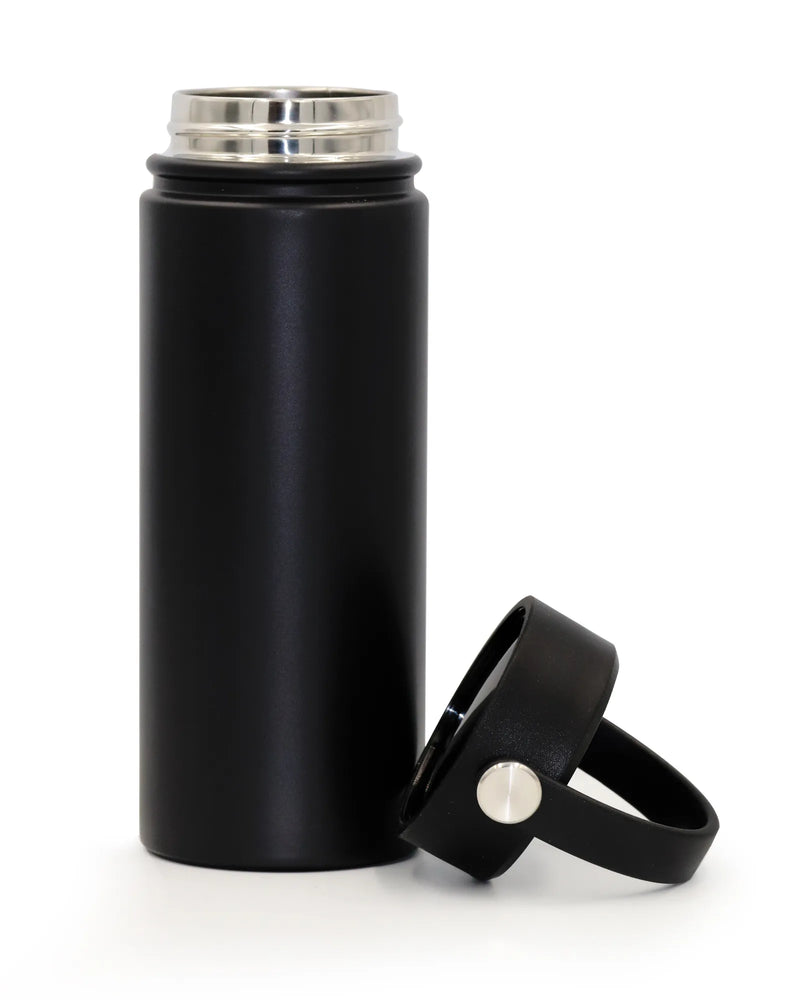 Insulated Bottle with Handle – 550ml | White | Customizable with Engraving & UV Printing Kaaf Creations