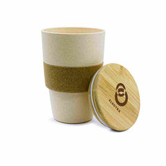 Wheat Straw and Cork Coffee Mug