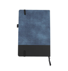 Two-tone Personalized PU Notebook – custom branded corporate gift, Kaaf Creations UAE