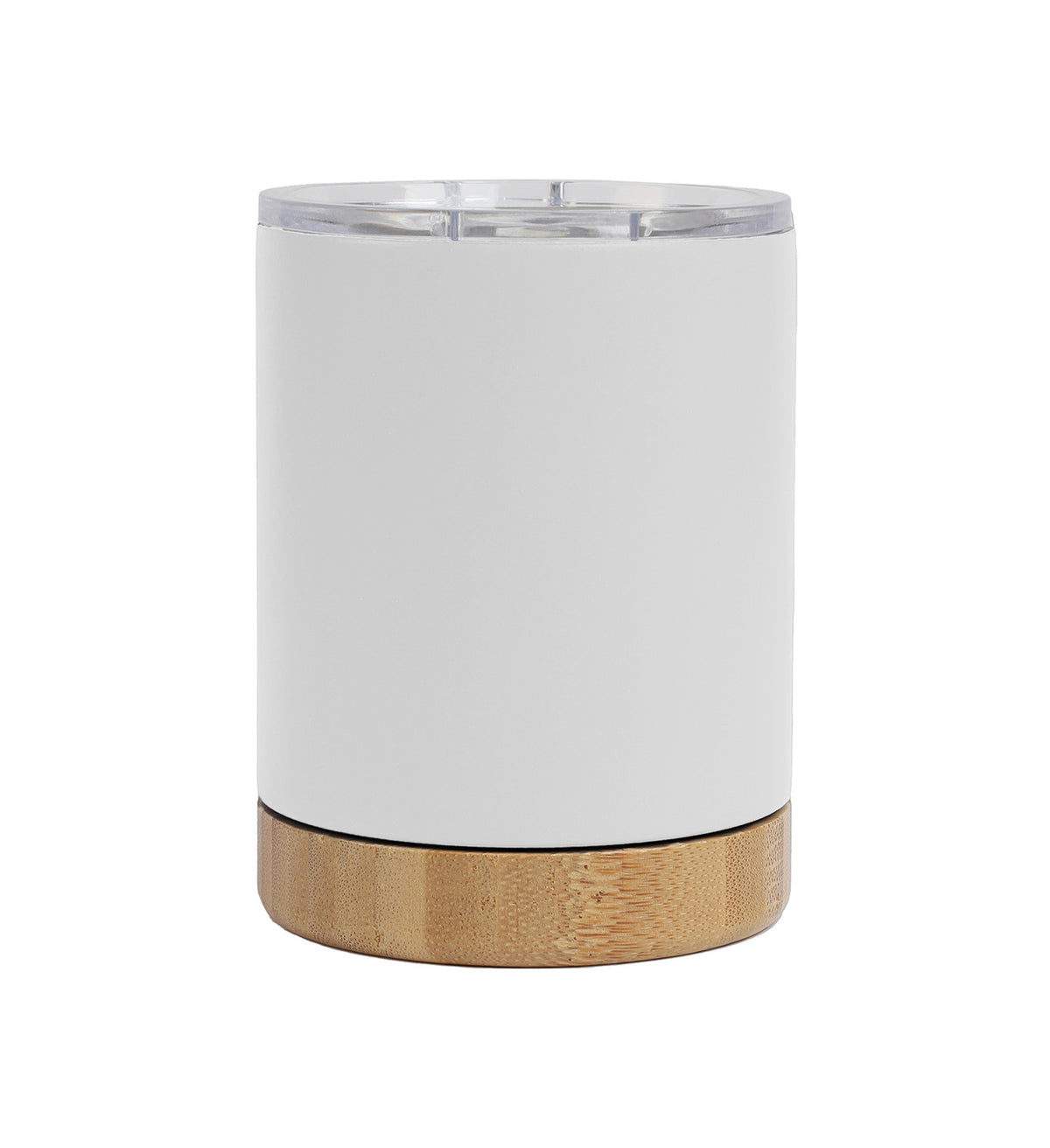 Bamboo Base Stainless Steel Mug – custom branded corporate gift, Kaaf Creations UAE