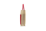 Jute Bag with Canvas Pocket – custom branded corporate gift, Kaaf Creations UAE
