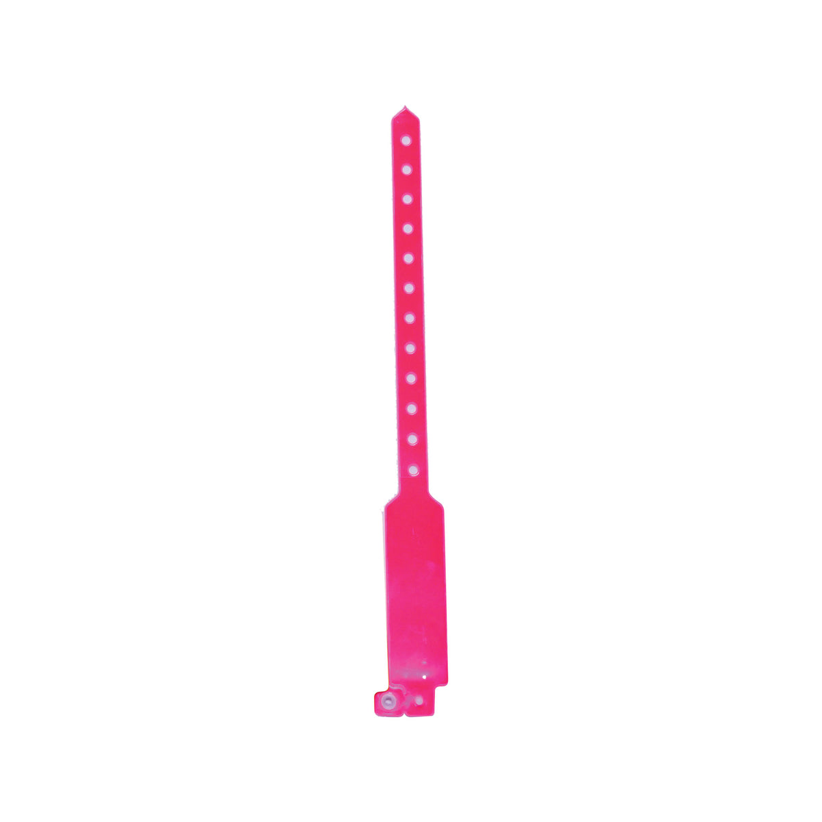 Wide Shaped Reflective wrist band Pink