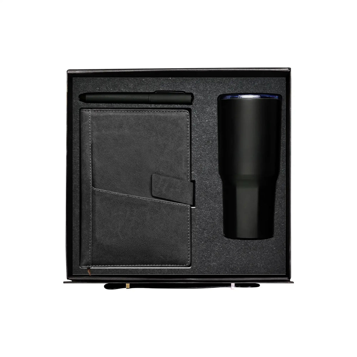 SlatePrime leather notebook 500ml tumbler fabric pen gift set UAE