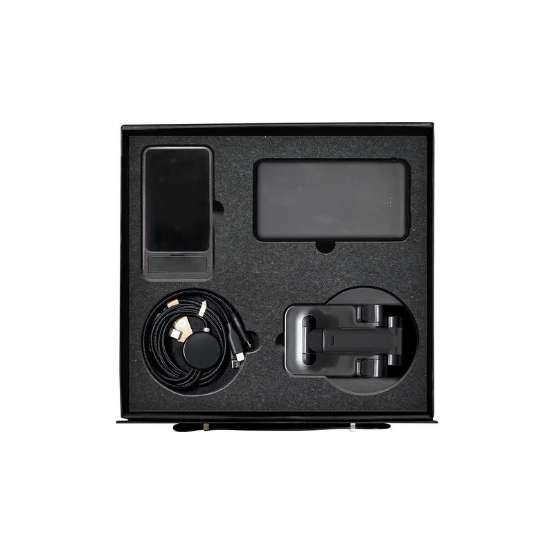 LightUp DeskTech 4-piece tech corporate gift set wireless charger UAE