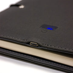 Magsafe Organizer with light up logo Black