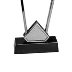 Trophy with Silver Edge and Black Base