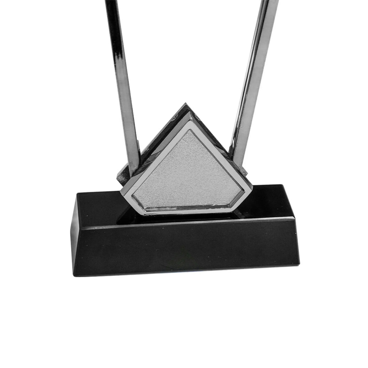 Trophy with Silver Edge and Black Base