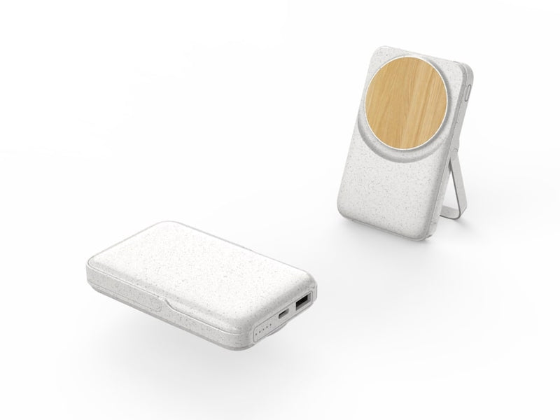 Magnetic Wireless Power Bank – Style 2 – custom branded corporate gift, Kaaf Creations UAE