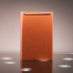 Maison Valer Executive Organizer with Magnetic Pen Holder Brown