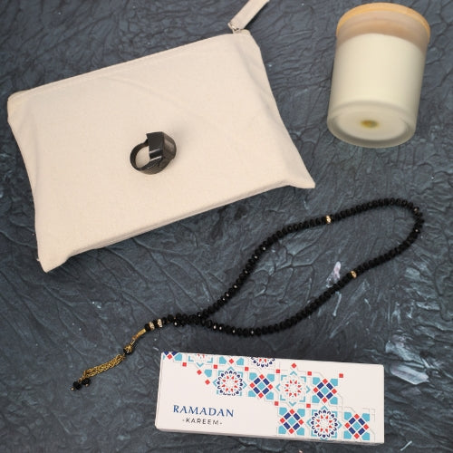 Ramadan Eo-friendly Pouch Gift Set – custom branded corporate gift, Kaaf Creations UAE