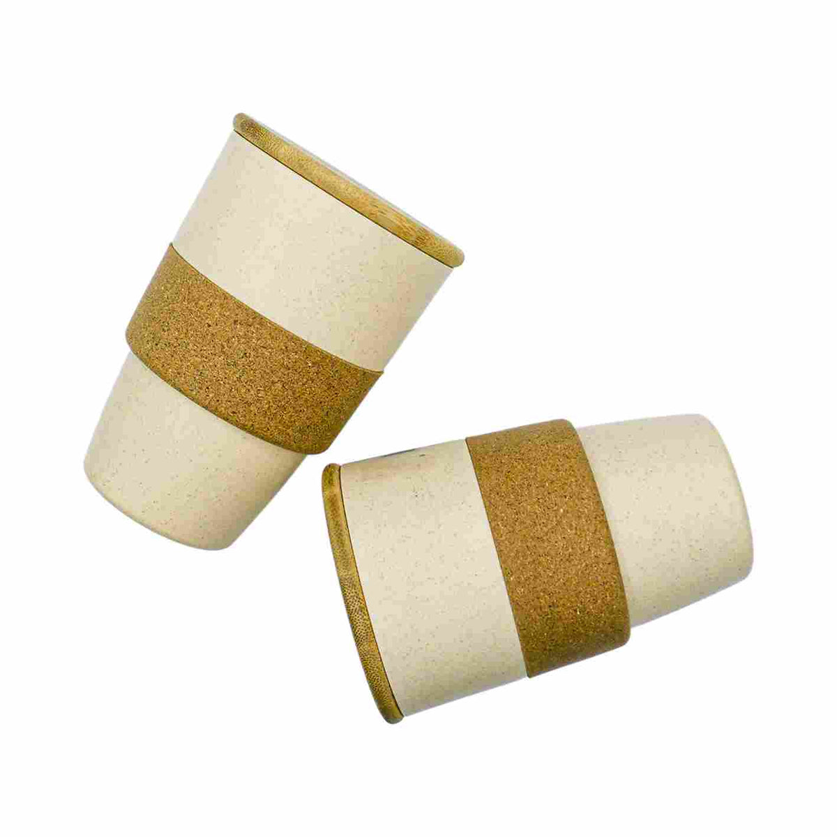 Wheat Straw and Cork Coffee Mug