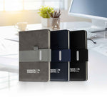 Stylish PU Notebook Black
