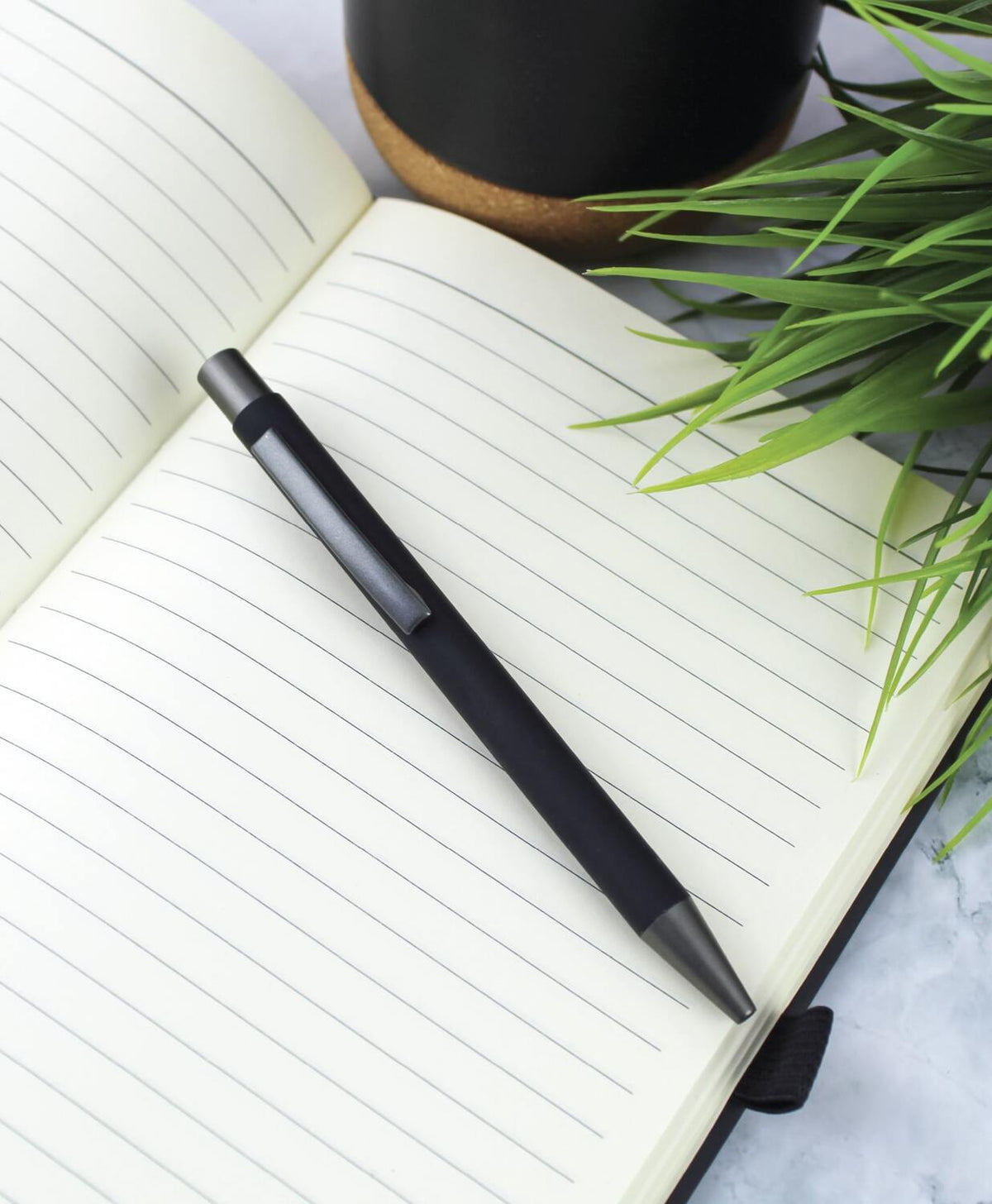 Silicon Coated Metal Pen – custom branded corporate gift, Kaaf Creations UAE