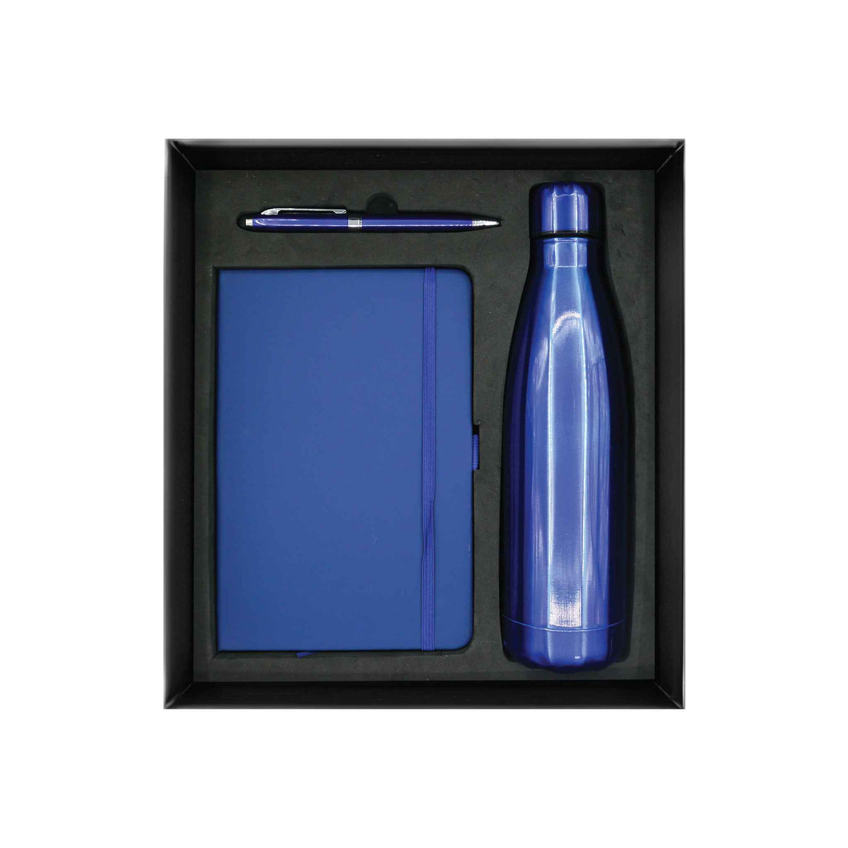 Promotional Giftset with PU Notebook Pen and Insulated Bottle