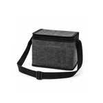 Auré insulated cooler bag in grey with an adjustable shoulder strap