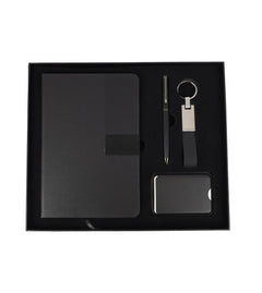 Notebook, Card Holder, Keychain Gift Set – custom branded corporate gift, Kaaf Creations UAE