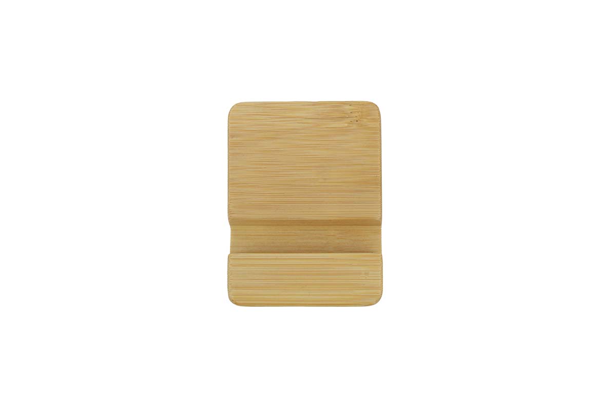 Bamboo Mobile Holder – custom branded corporate gift, Kaaf Creations UAE