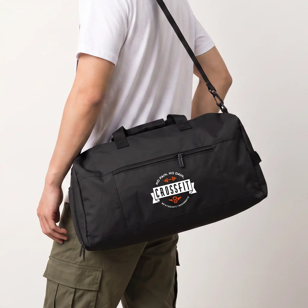 Duffle Sports Bag Black