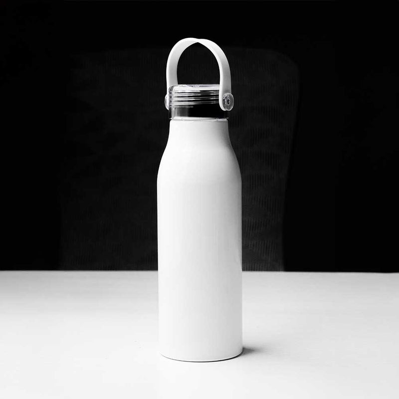 750ml Aluminum Bottle White