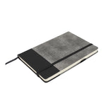 Two-tone Personalized PU Notebook – custom branded corporate gift, Kaaf Creations UAE