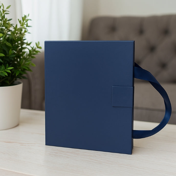 Small Magnetic Box with Handle – custom branded corporate gift, Kaaf Creations UAE