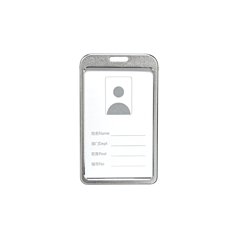 Aluminum ID Card Holder Vertical