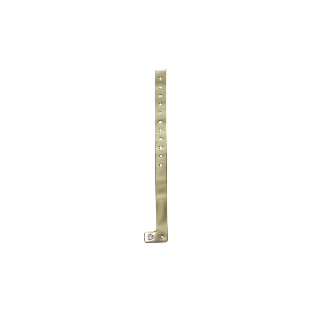 Non Reflective L Shaped Wristband Gold