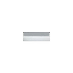 Name Badge with Pin Silver