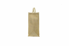 Jute Bag with Button Closure – custom branded corporate gift, Kaaf Creations UAE