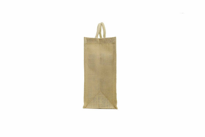 Jute Bag with Button Closure – custom branded corporate gift, Kaaf Creations UAE