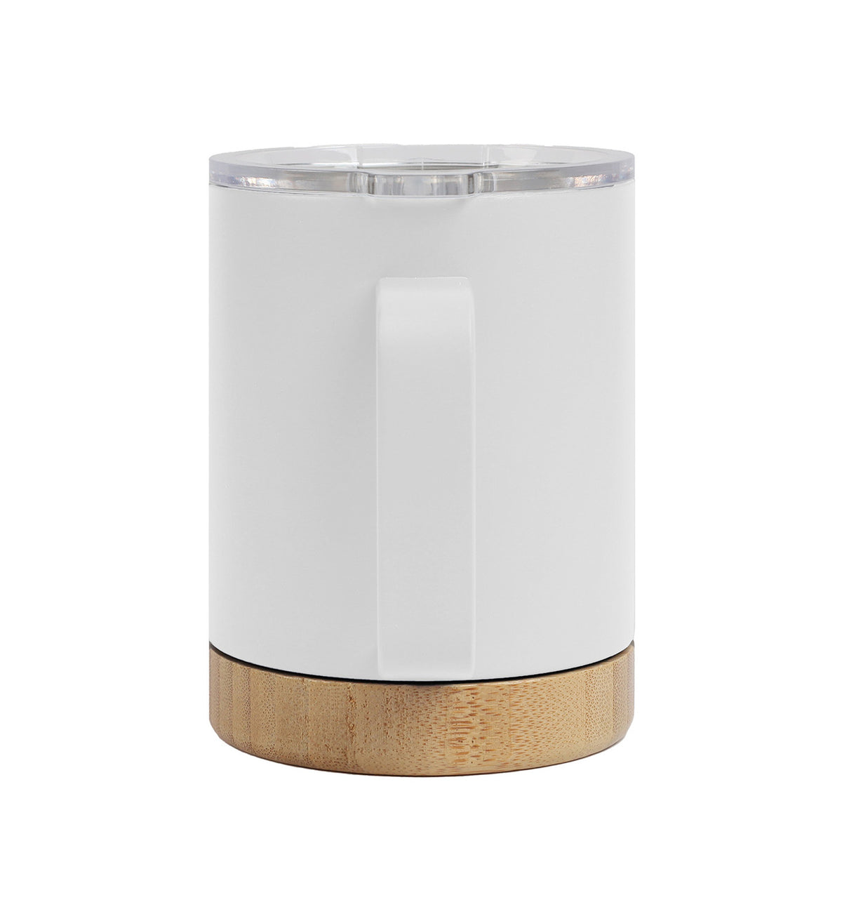 Bamboo Base Stainless Steel Mug – custom branded corporate gift, Kaaf Creations UAE