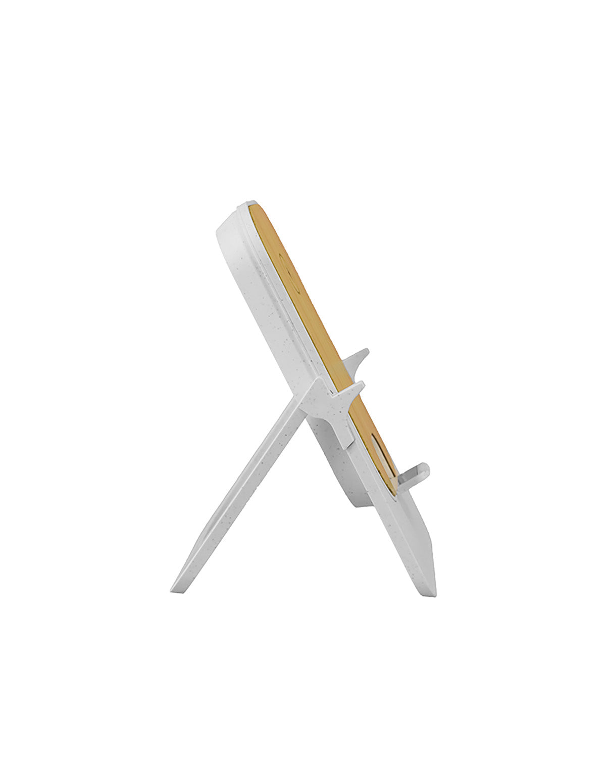 Bamboo Mobile Stand Wireless Charger – custom branded corporate gift, Kaaf Creations UAE