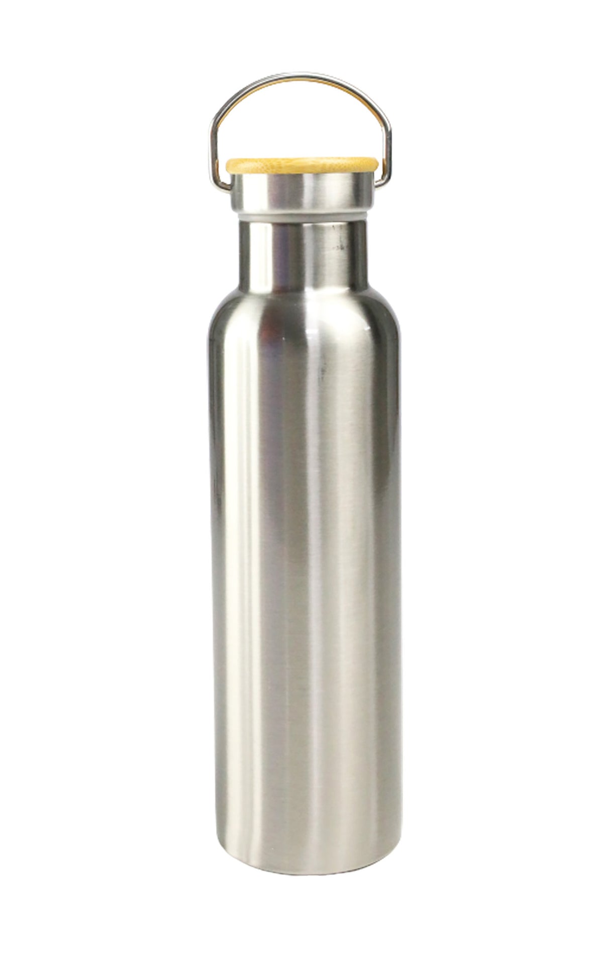 Stainless Steel Bamboo Flask – custom branded corporate gift, Kaaf Creations UAE