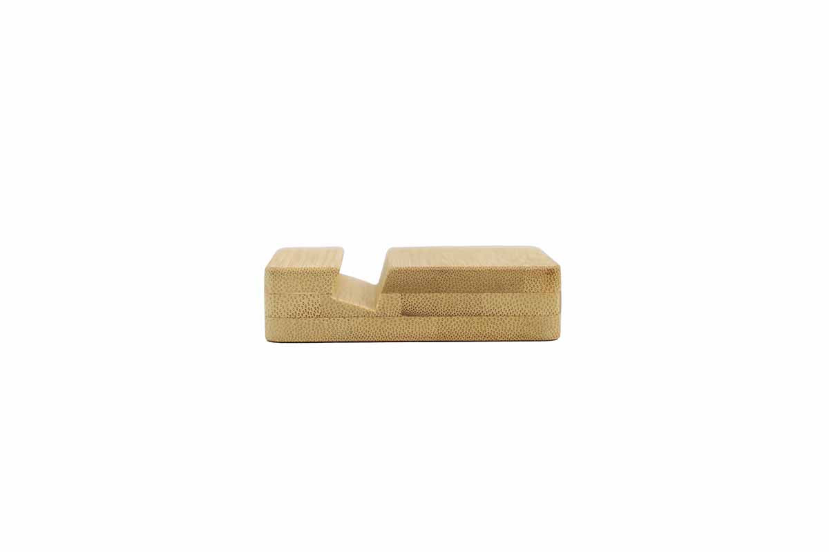 Bamboo Mobile Holder – custom branded corporate gift, Kaaf Creations UAE
