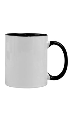Inner Colour Sublimation Mug – Pink October Edition – custom branded corporate gift, Kaaf Creations UAE