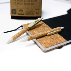 Cork Wheat Straw Pen