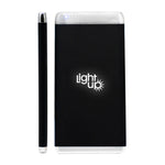 Slim Powerbank With Lightup Logo