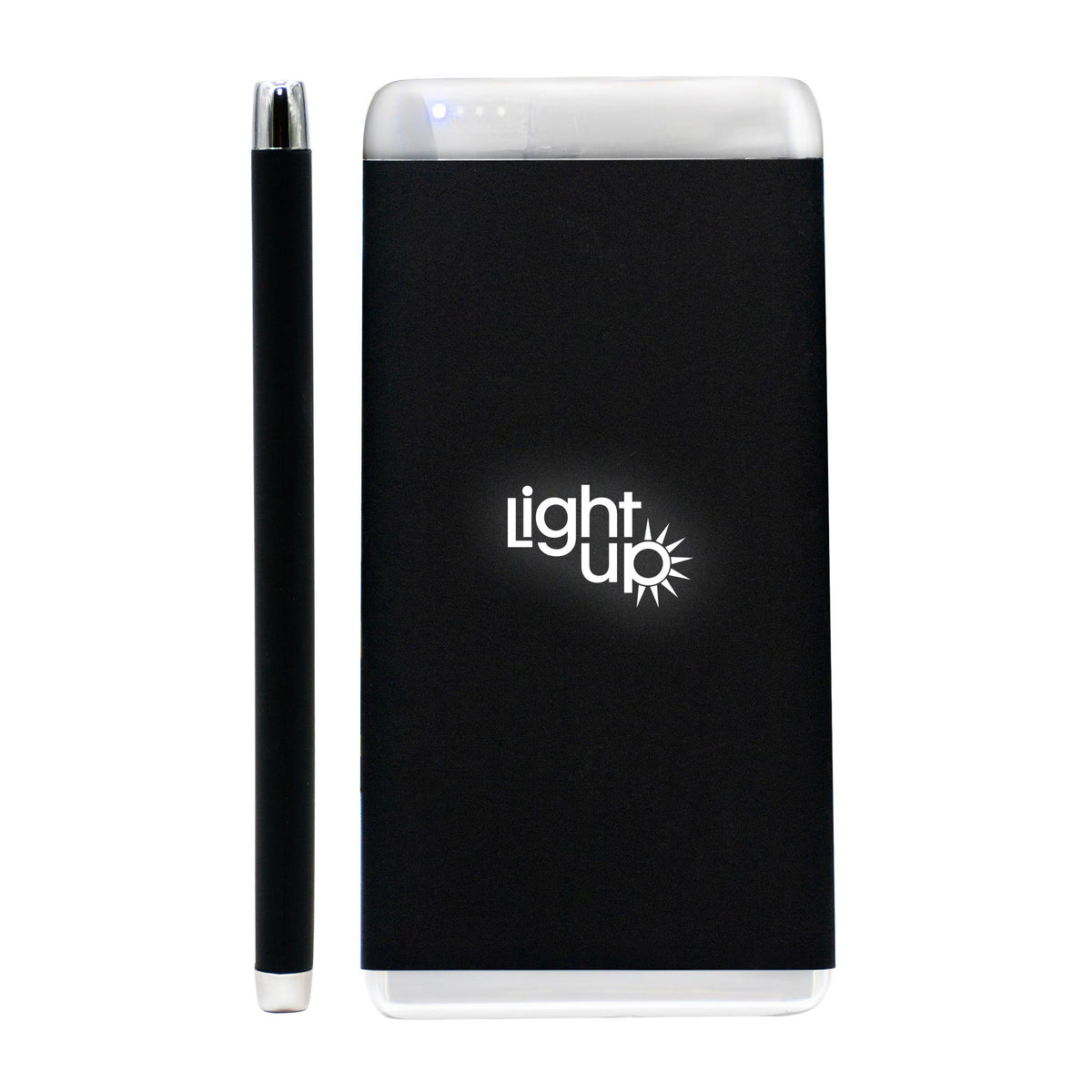 Slim Powerbank With Lightup Logo