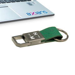 RPET Keychain Green