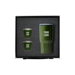 BrewCraft Trio espresso cup tumbler drinkware corporate gift set UAE