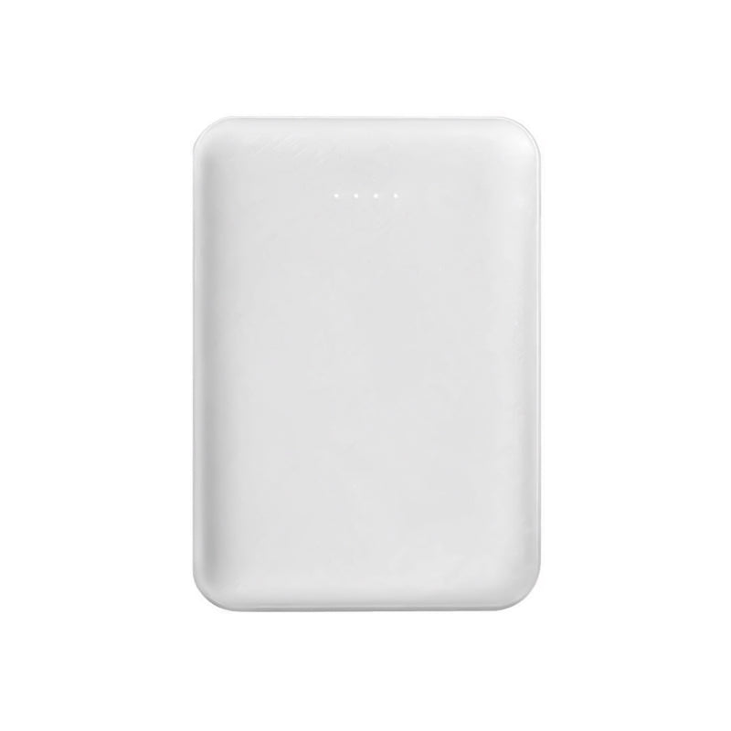 5000mah Mini Power Bank white