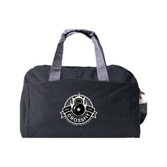 Duffle Bag with front and side pocket Black