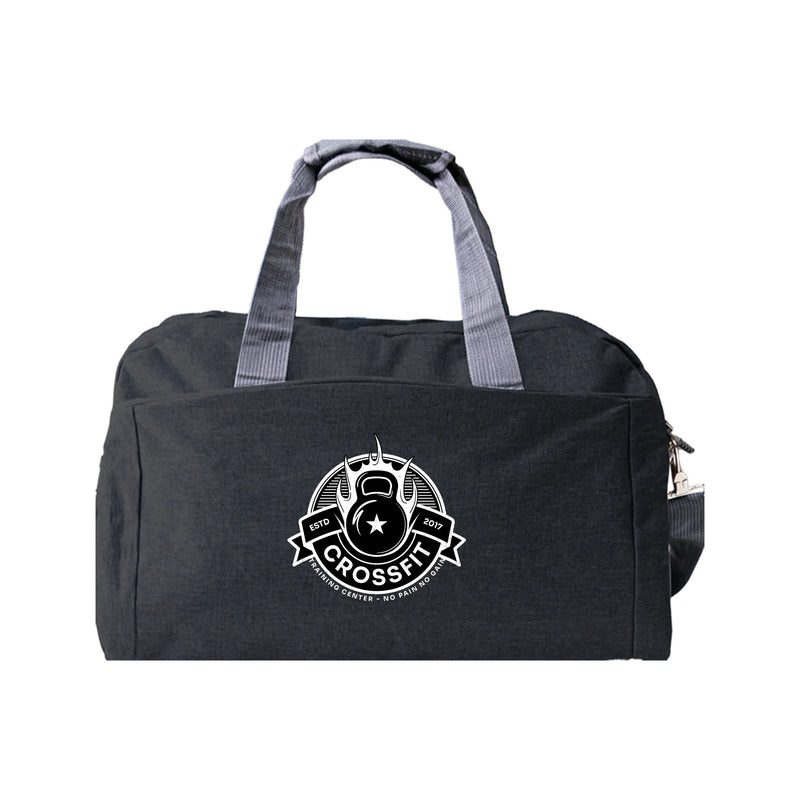 Duffle Bag with front and side pocket Black