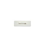 Silver Pin Back Name Badge for Business Events