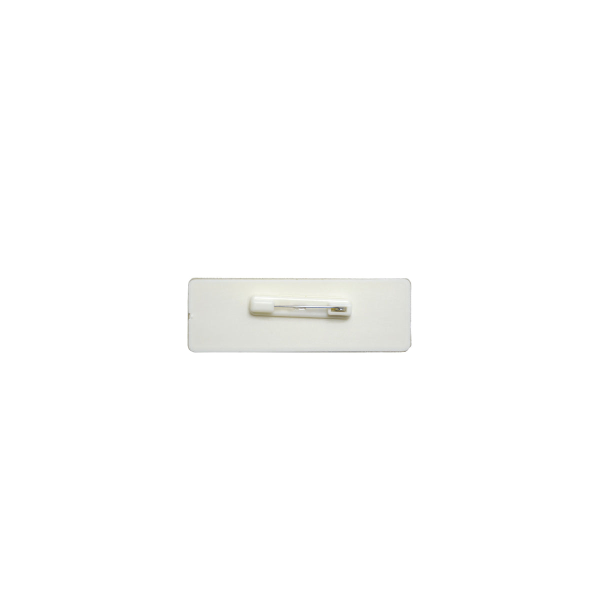 Silver Pin Back Name Badge for Business Events