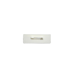Silver Pin Back Name Badge for Business Events