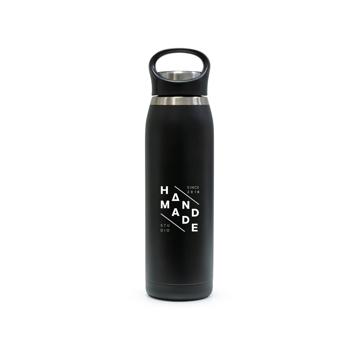 Double Wall Stainless Steel Bottle with Handle