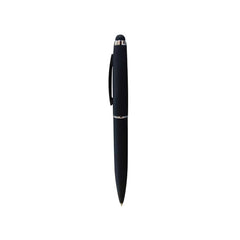 Black Metal pen with stylus Matt finish