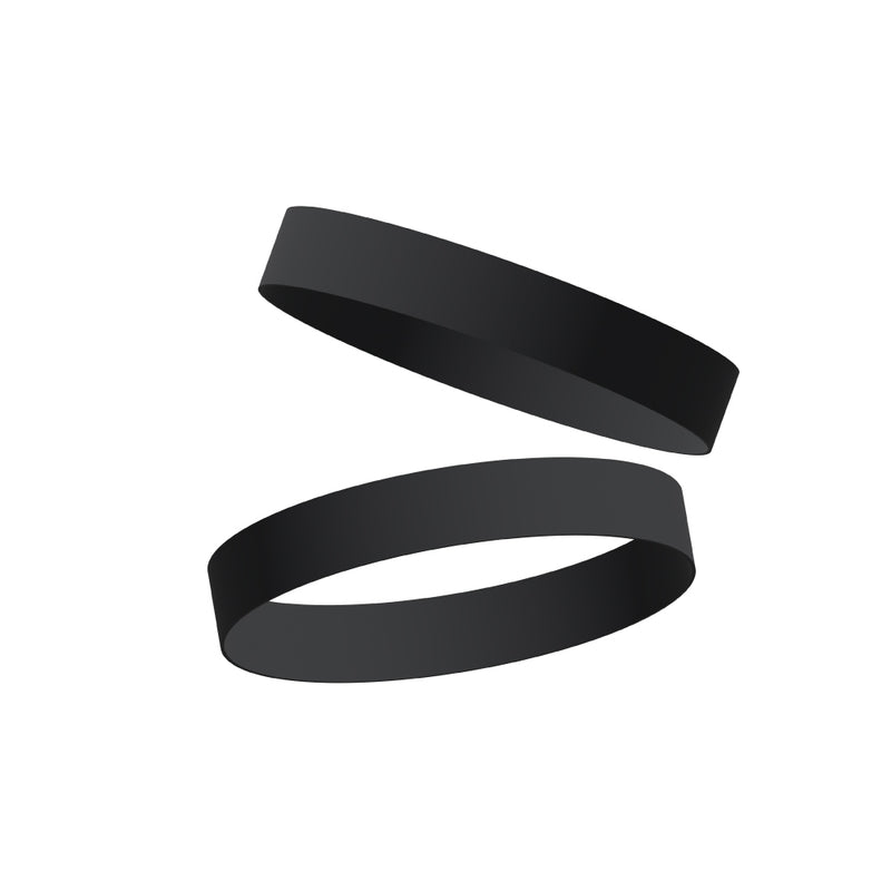 Silicon Wrist Band Black