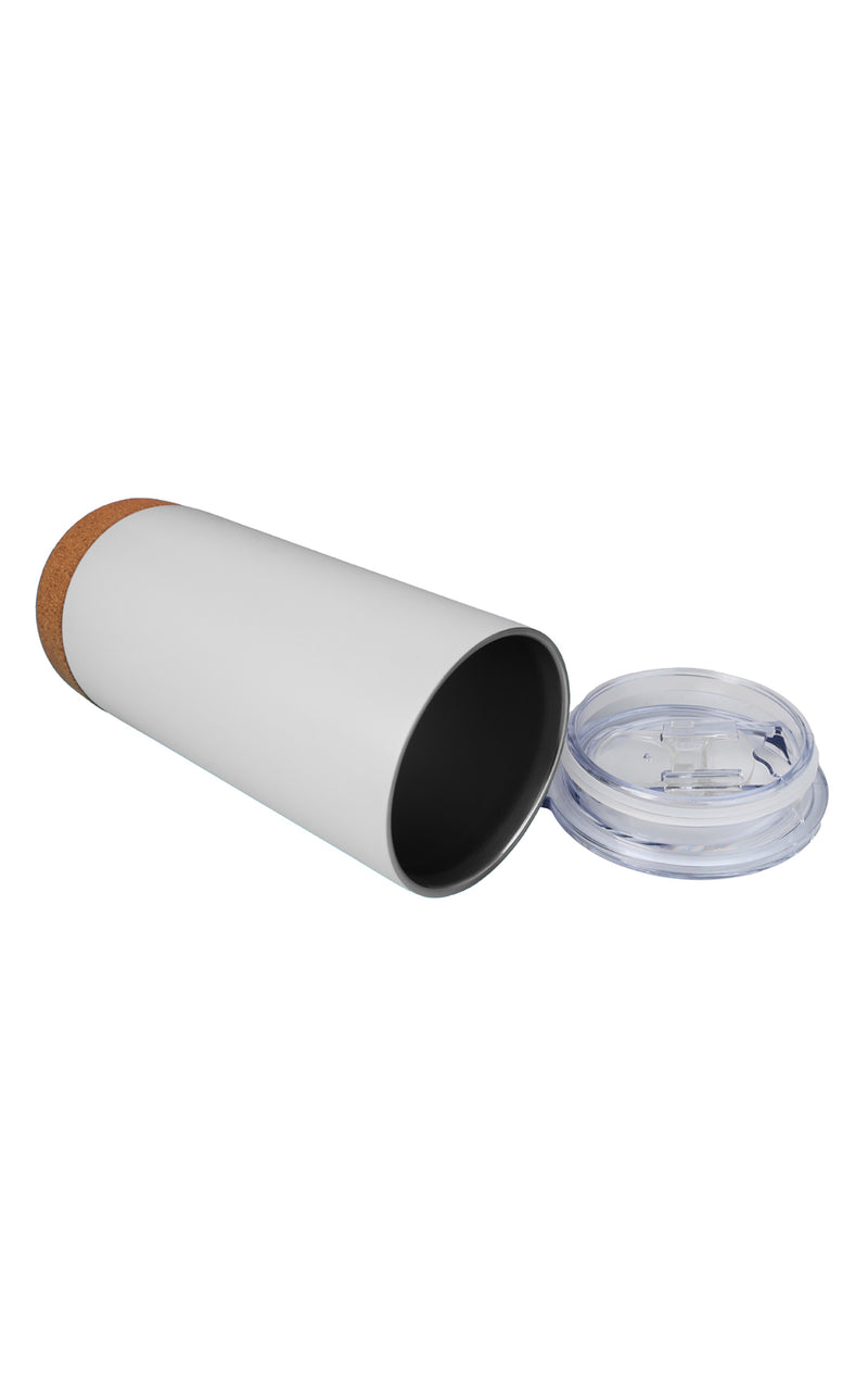 Tumbler with Cork Bottom – custom branded corporate gift, Kaaf Creations UAE
